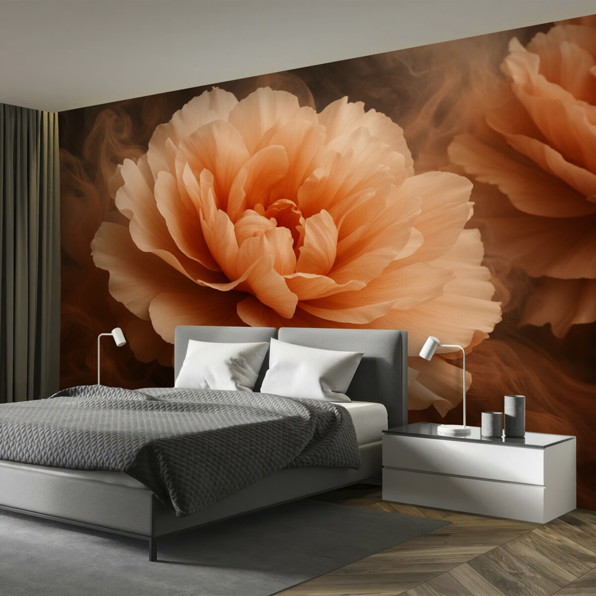 Fototapeta Obfity kwiat.