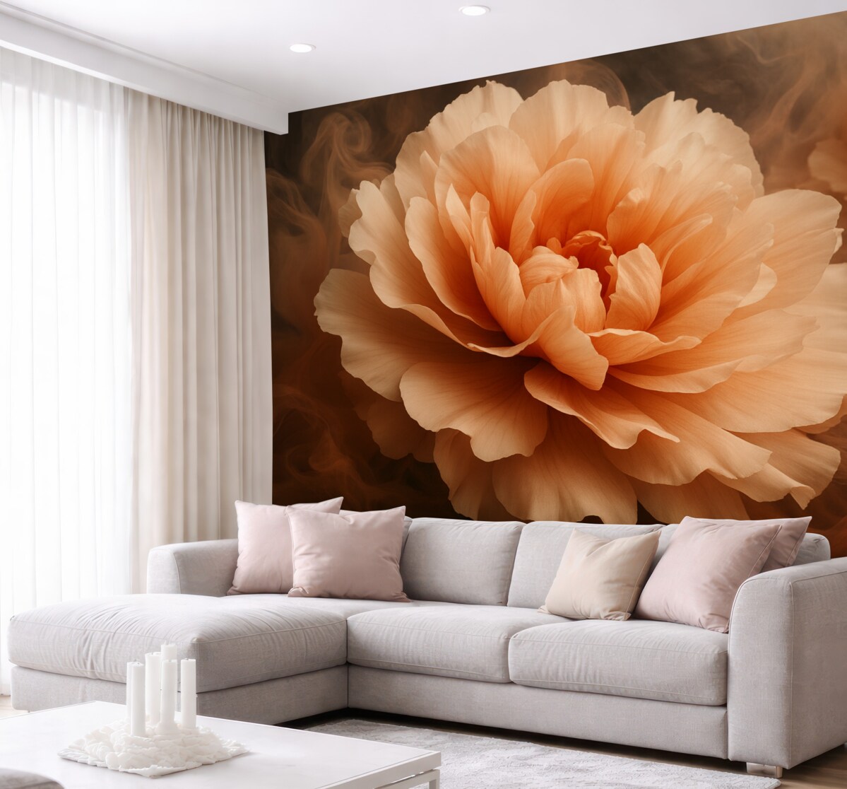 Fototapeta Obfity kwiat.