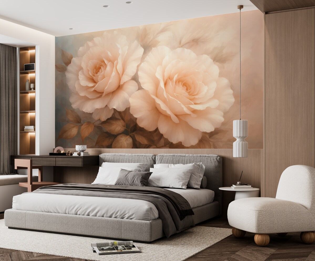 Fototapeta Dwa kwiaty.