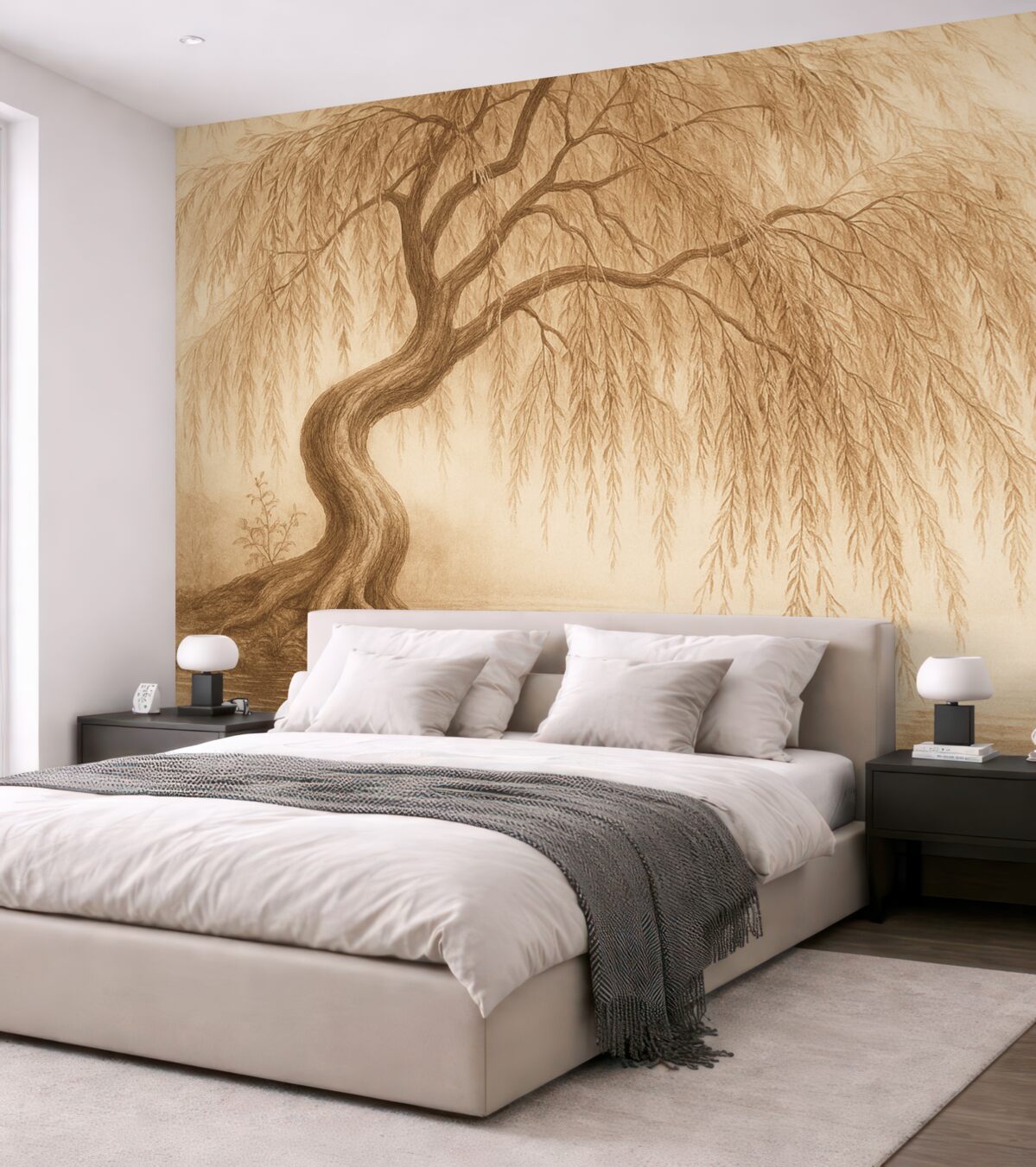 Fototapeta Drzewo, drzewo w delikatnych odcieniach.