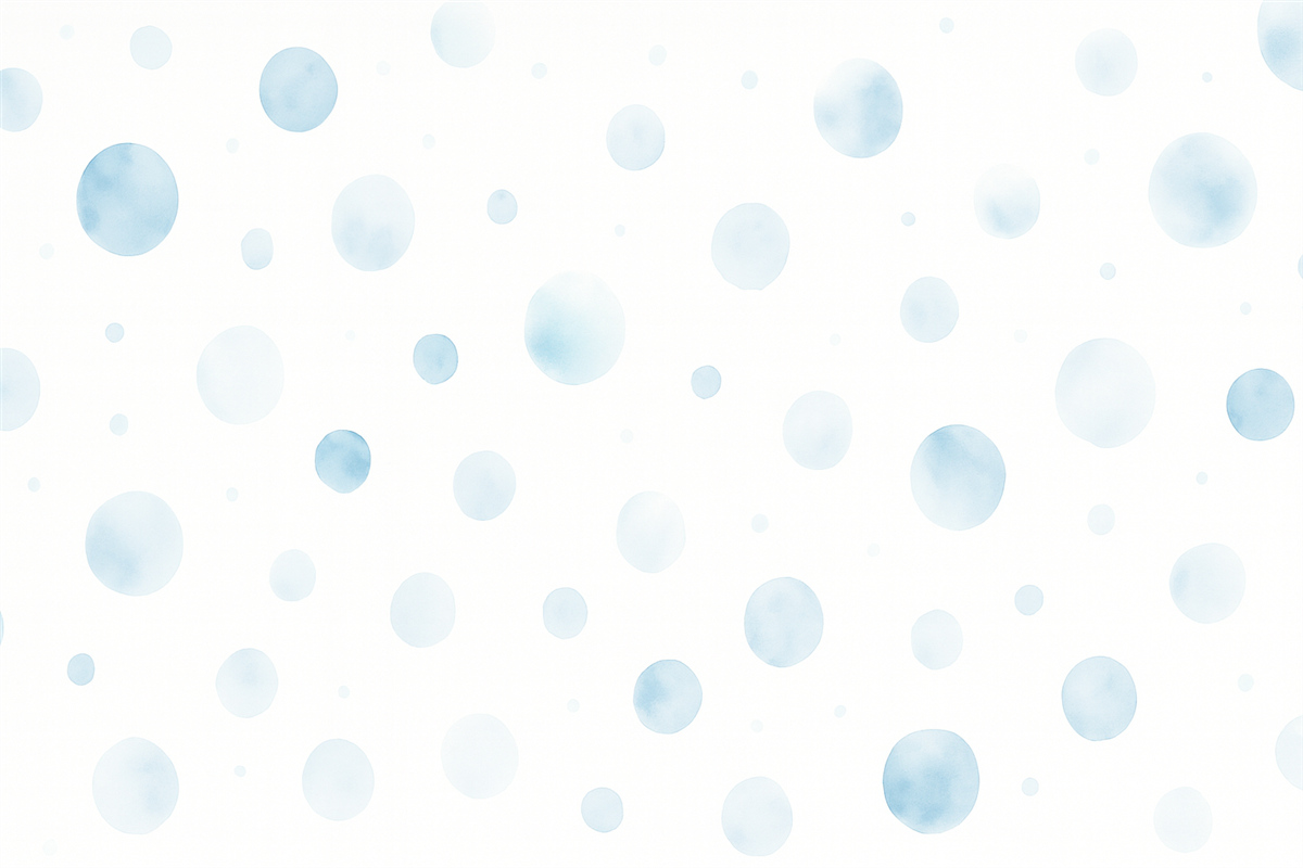 Fototapeta Kropki na jasnym tle.