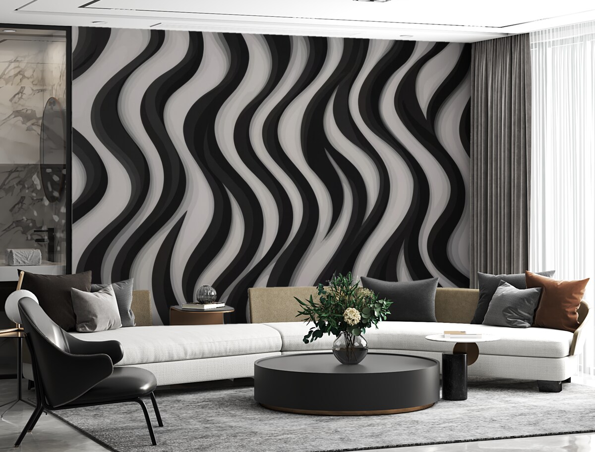 Fototapeta Ciemne fale