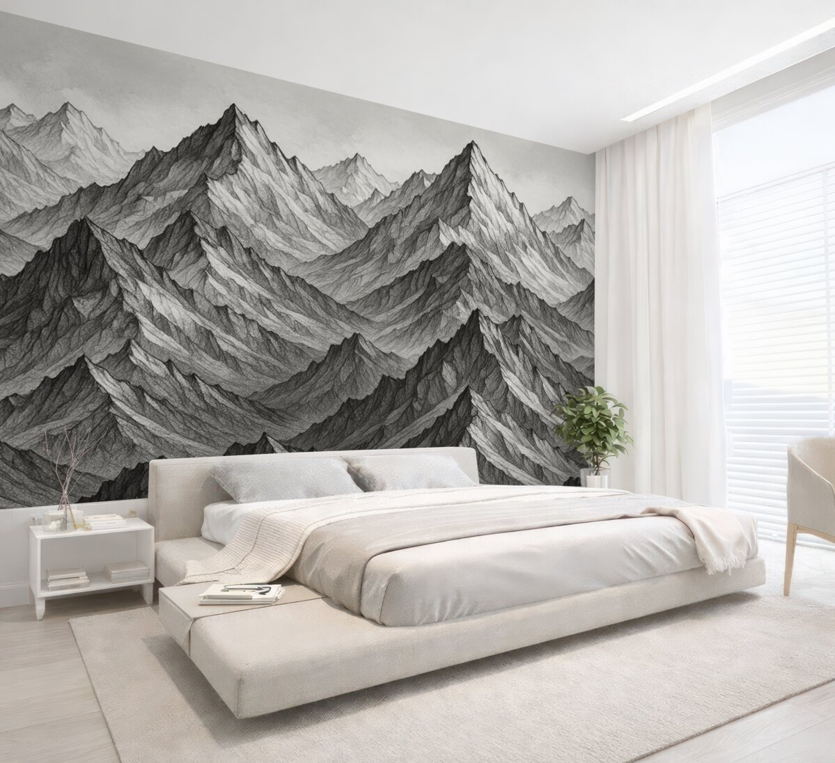 Fototapeta Linie górskie