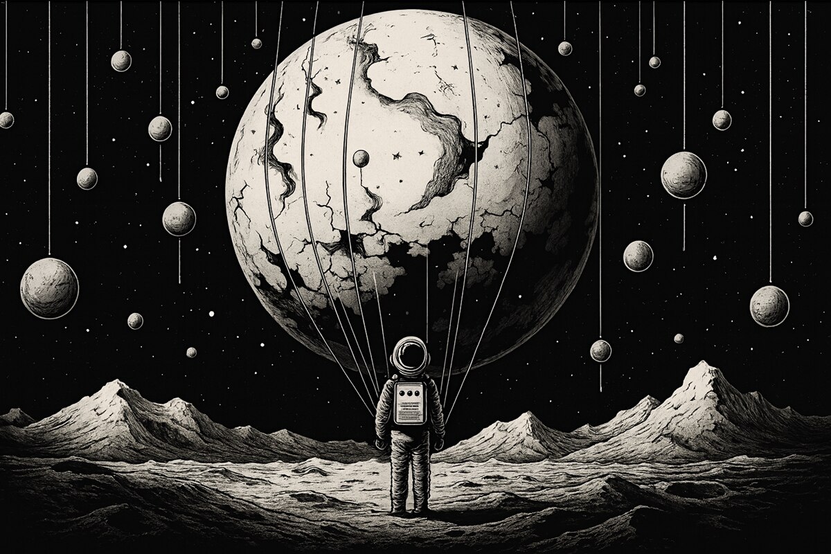 Fototapeta Astronauta