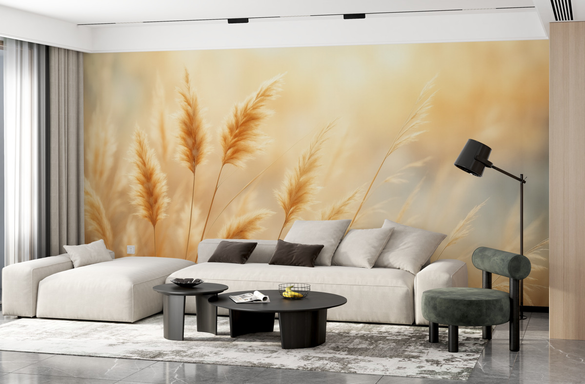 Fototapeta Trawa wyschnięta.