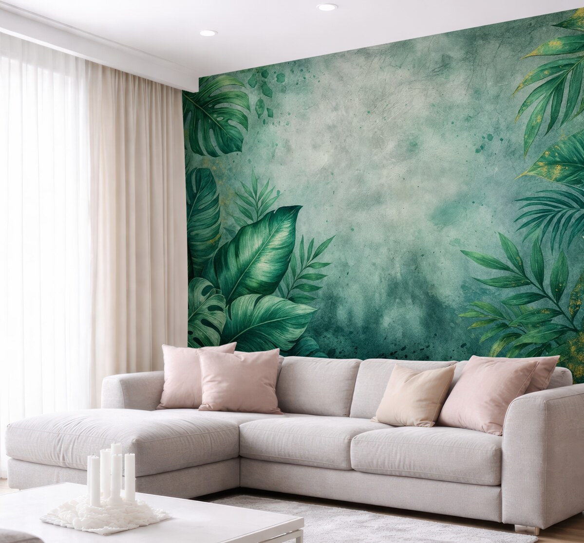 Fototapeta Tropikalne gąszcze.