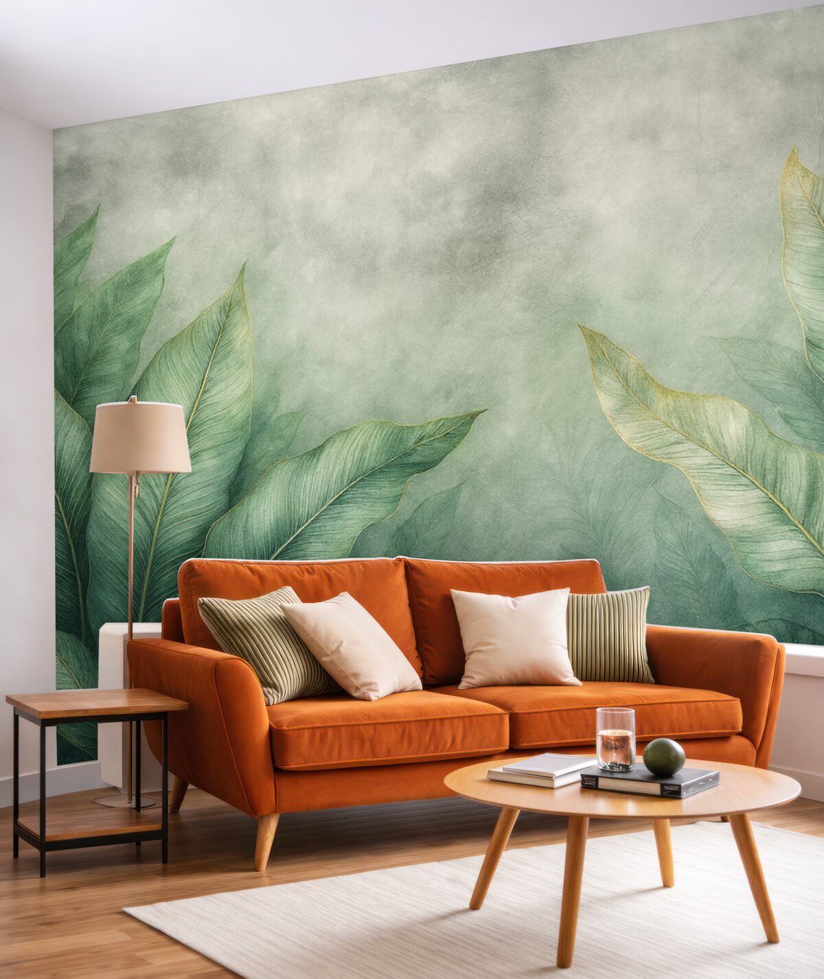 Fototapeta Liście drzewa bananowego.