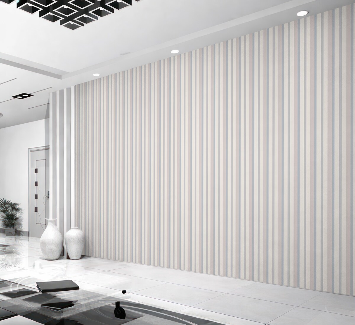 Fototapeta Subtelne barwne pasy.