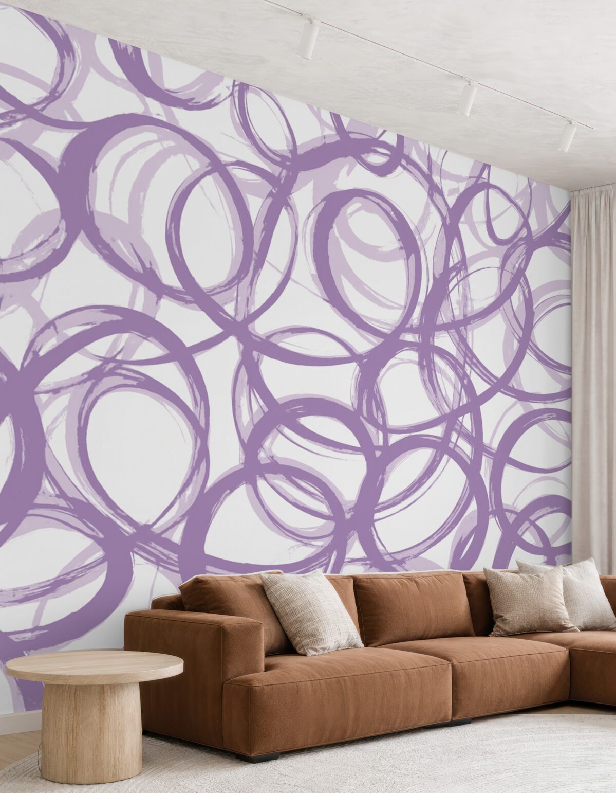 Fototapeta Abstrakcyjny wzór z falującymi liniami.