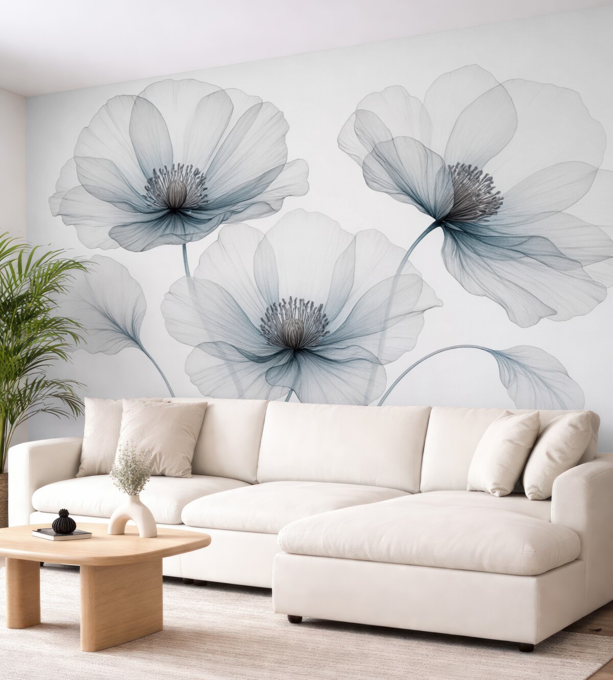 Fototapeta Eteryczne rośliny kwiatujące.