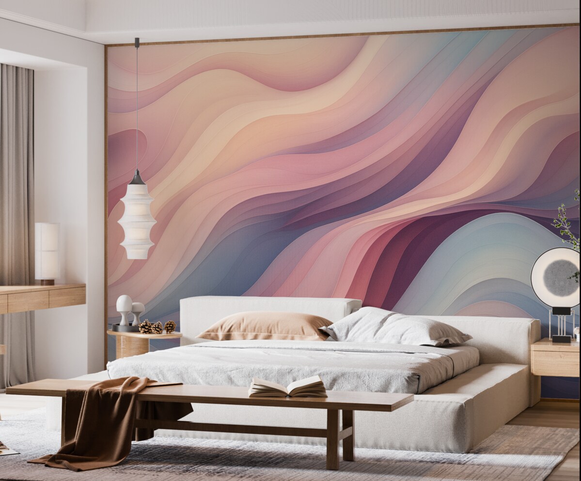 Fototapeta Delikatne fale.