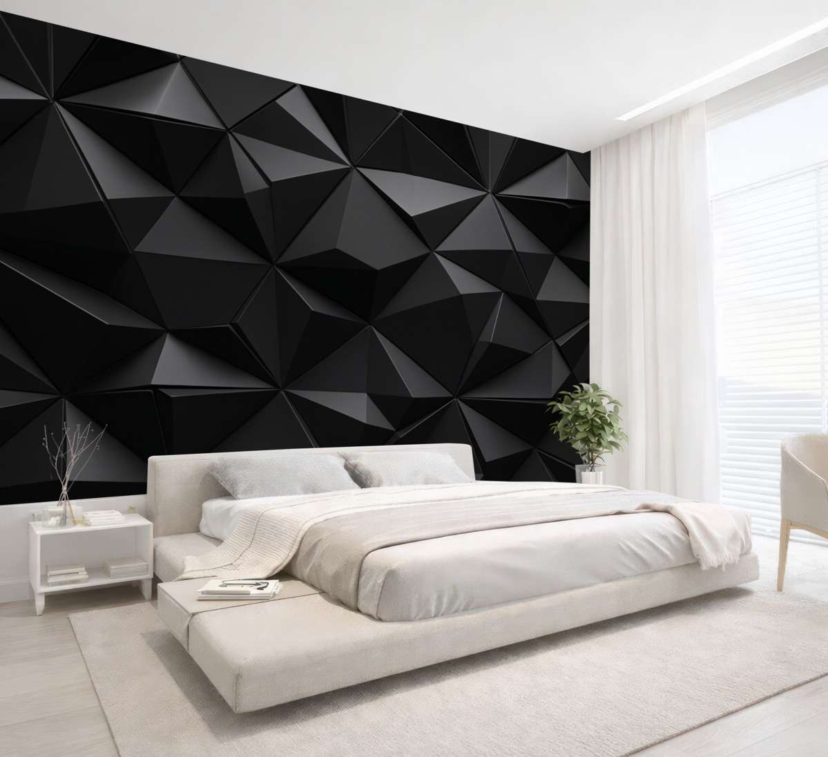 Fototapeta Geometryczna mrok.