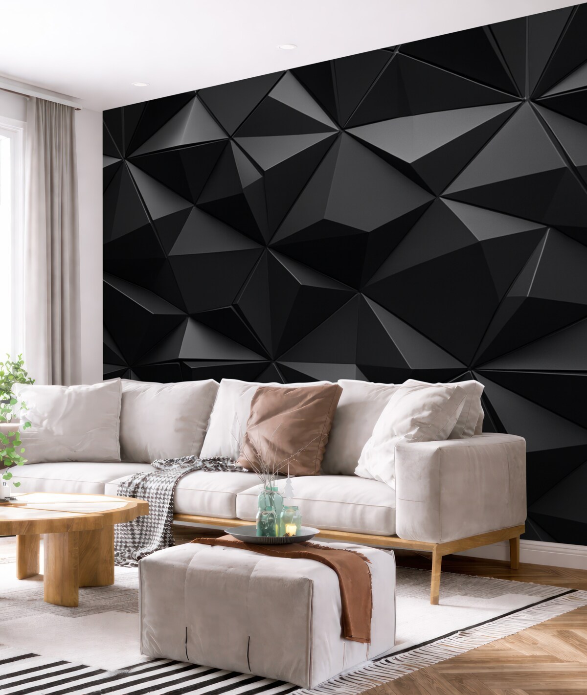 Fototapeta Geometryczna mrok.