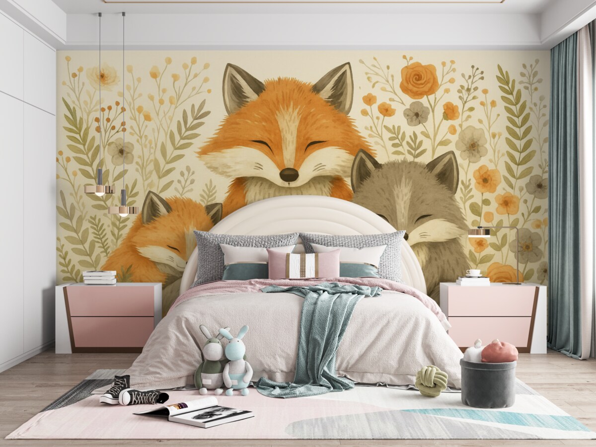 Fototapeta Przyjaciele z lasu