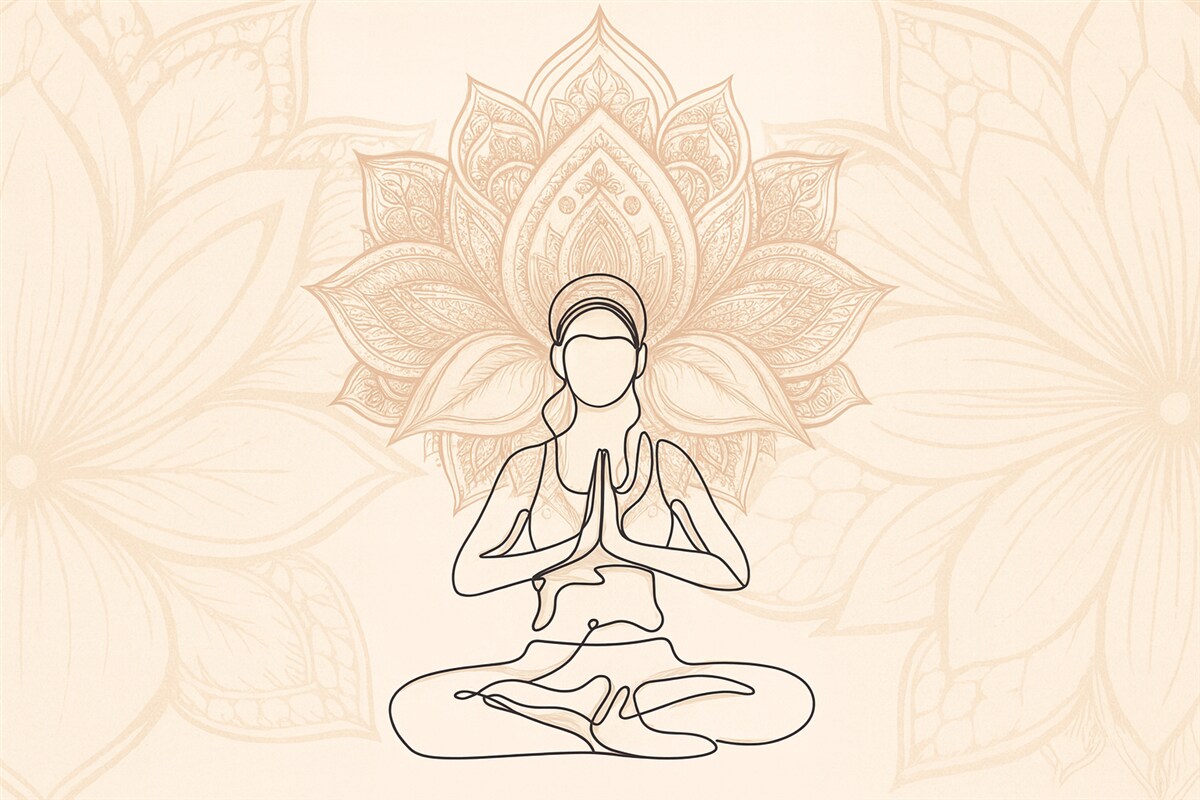 Fototapeta Spokój medytacyjny.