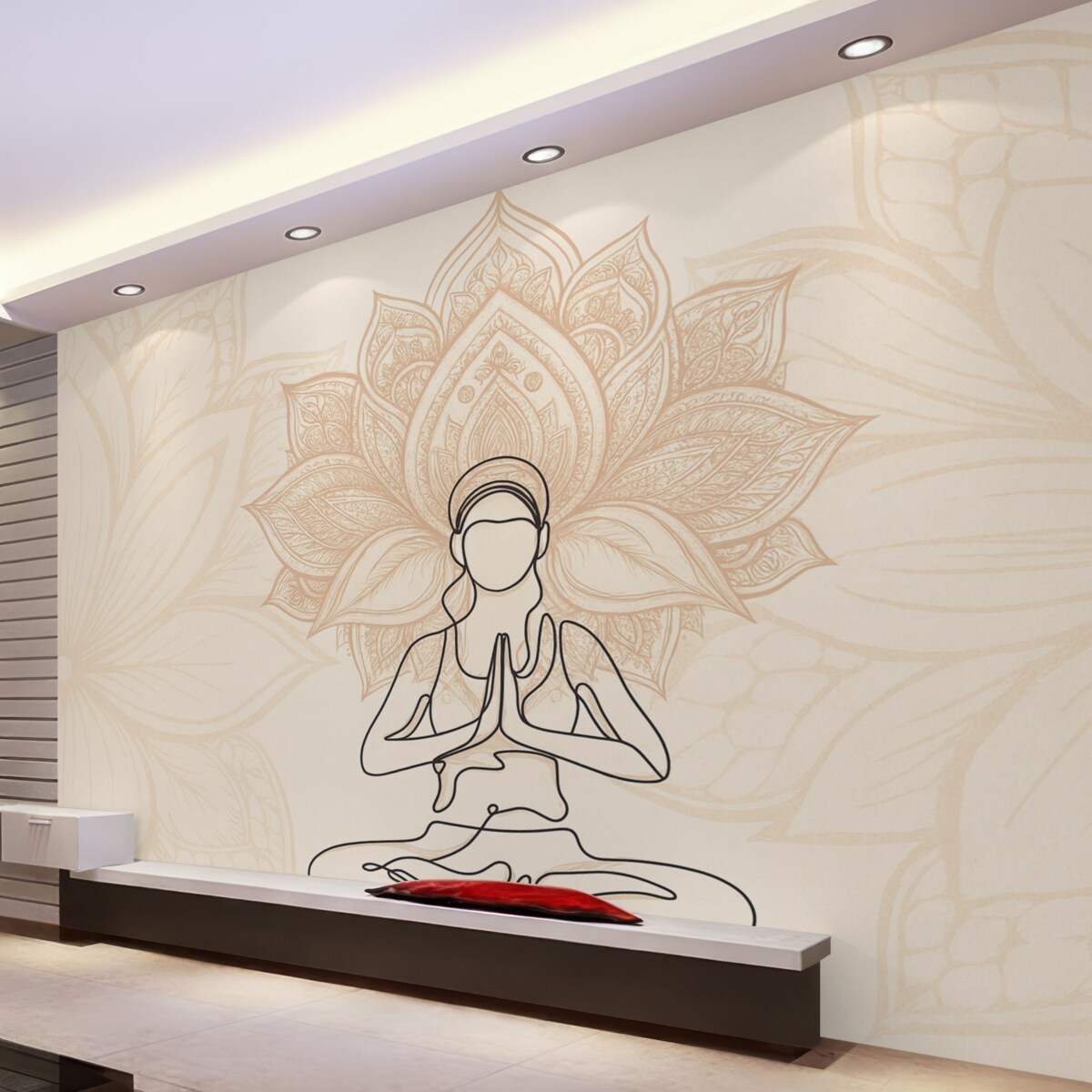 Fototapeta Spokój medytacyjny.