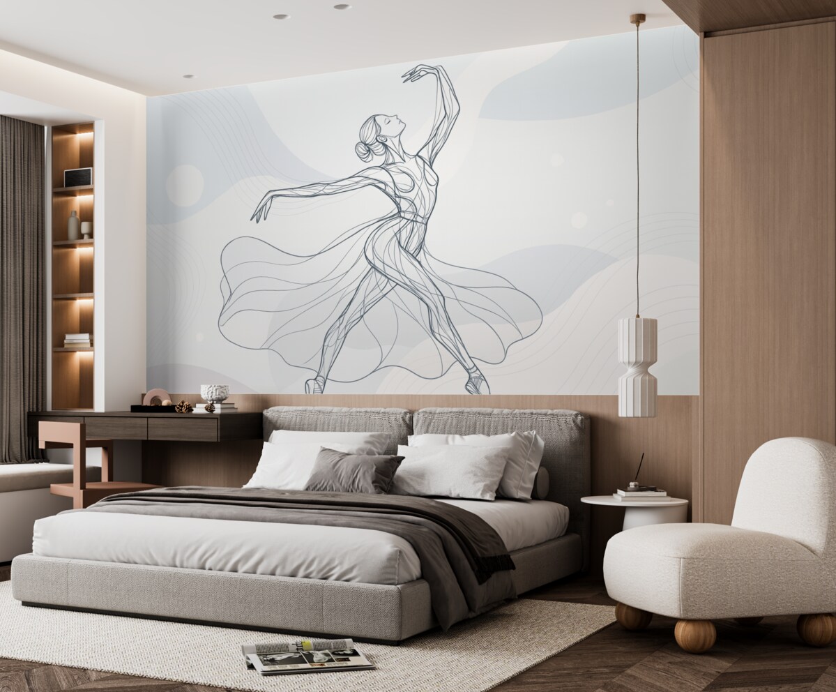 Fototapeta Taniec elegancji.