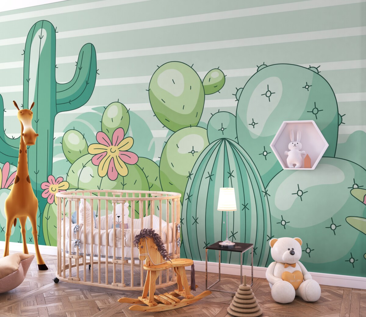 Fototapeta Kwitnące sukulenty.