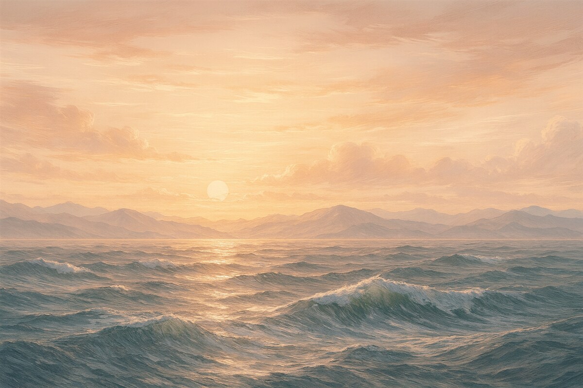 Fototapeta Oceany i niebo