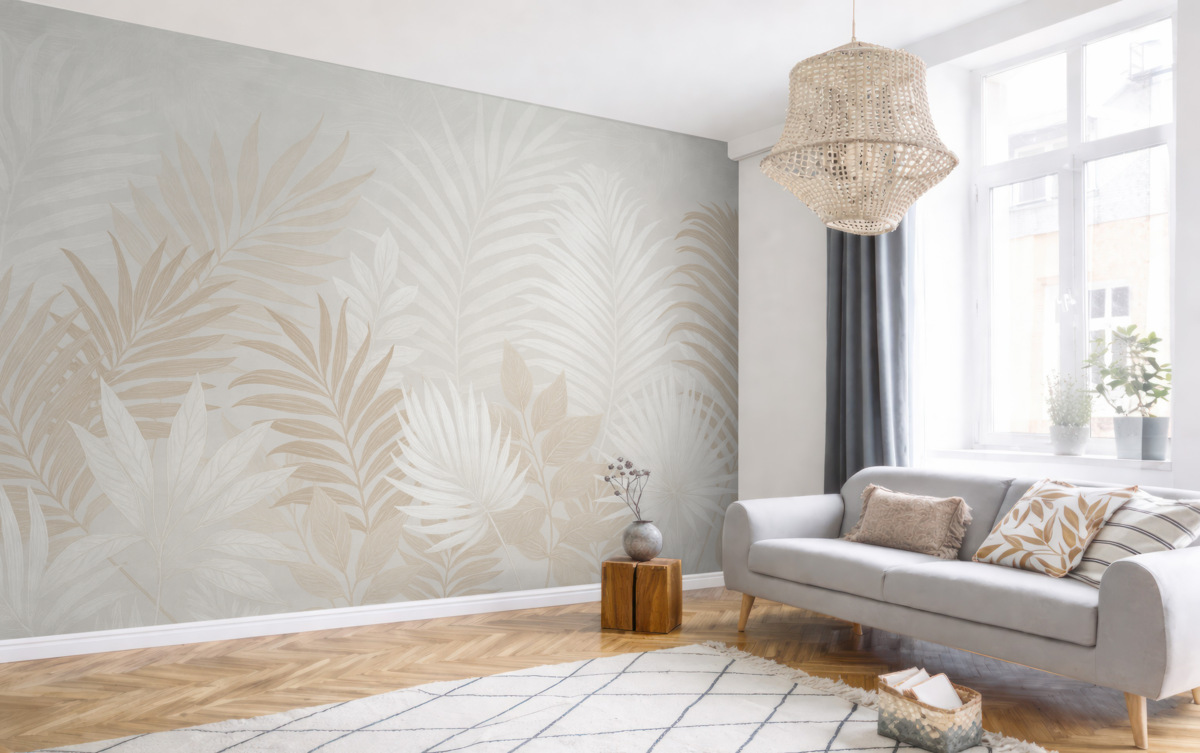 Fototapeta Stylowe liście tropikalne