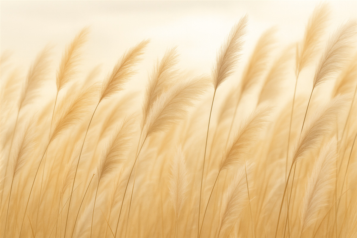 Fototapeta Subtelne kłosy zboża.