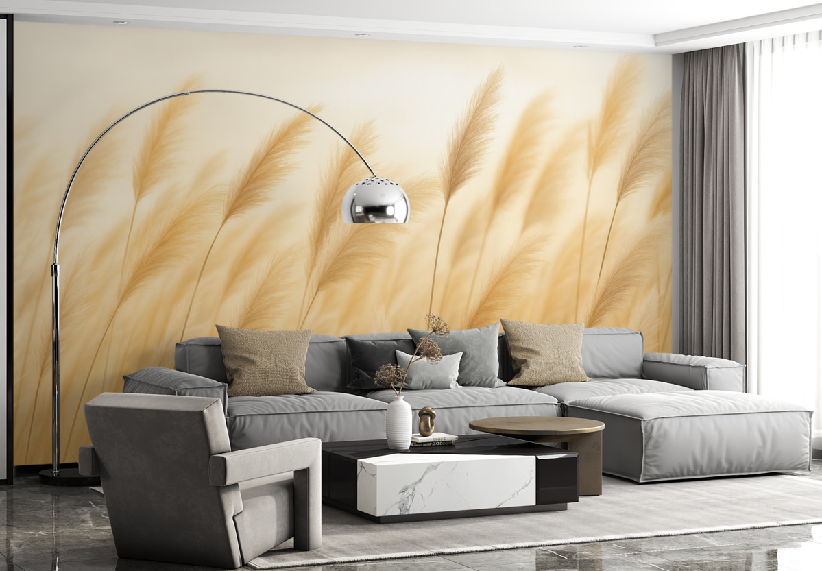 Fototapeta Subtelne kłosy zboża.