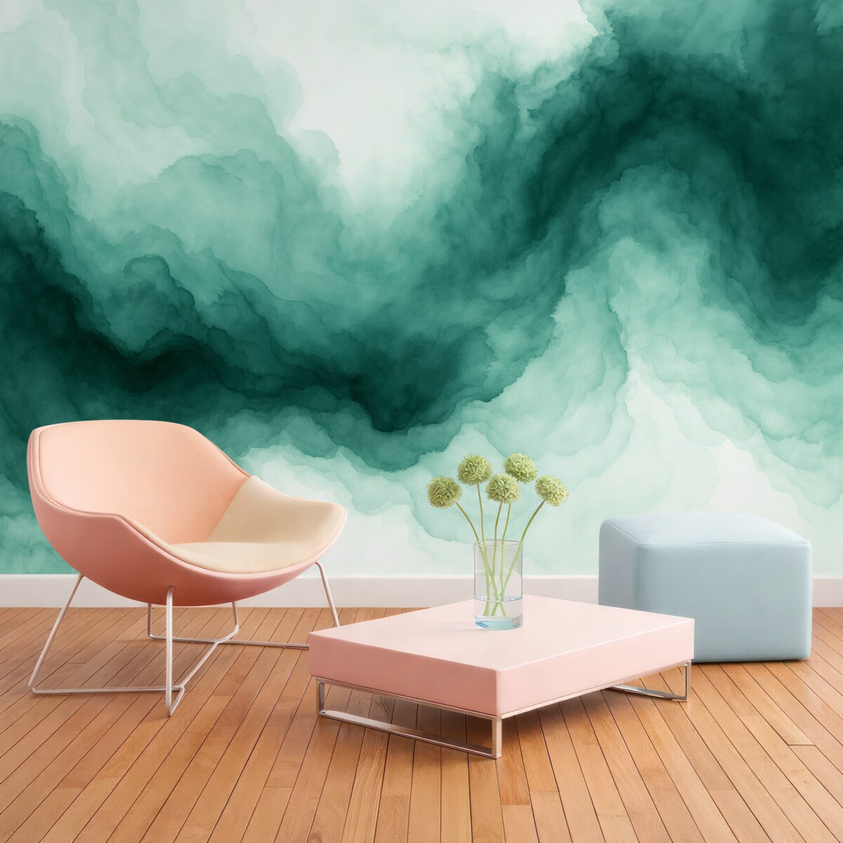 Fototapeta Abstrakcyjne rozwodnienia farby