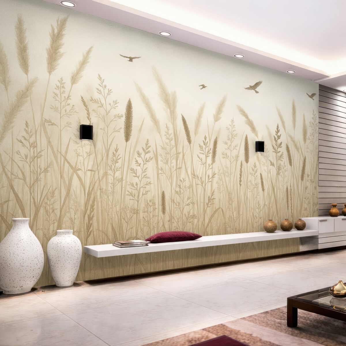 Fototapeta Łąka kłosów kukurydzy