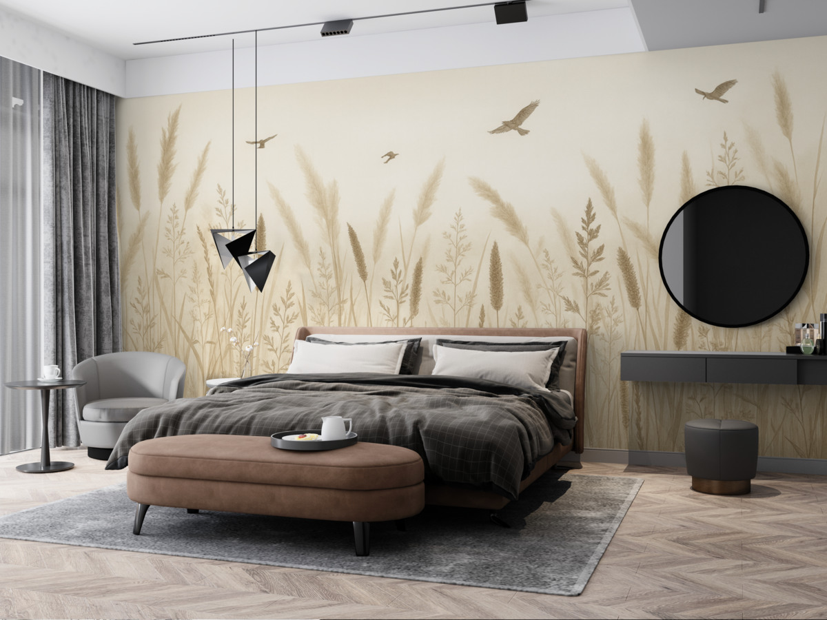 Fototapeta Łąka kłosów kukurydzy