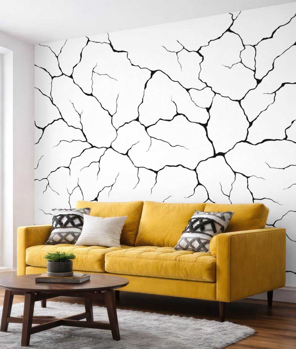 Fototapeta Kropki, jasne tło, czarna abstrakcyjna kreseczka.