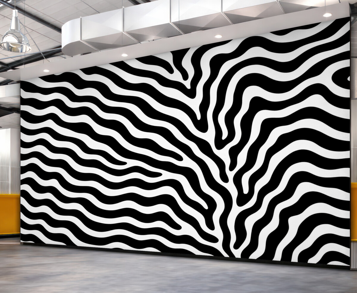 Fototapeta Pasiaste wzory zebr.