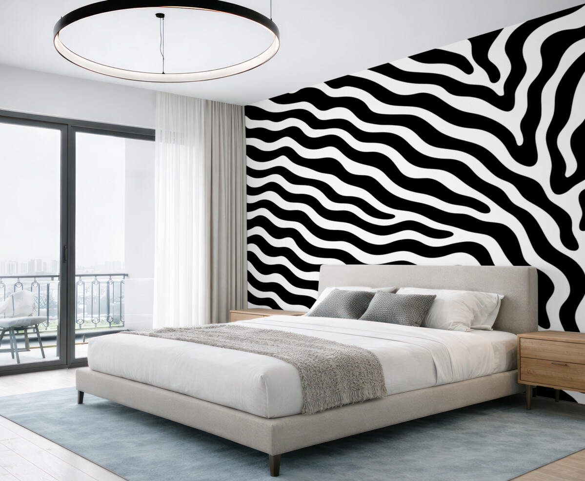 Fototapeta Pasiaste wzory zebr.