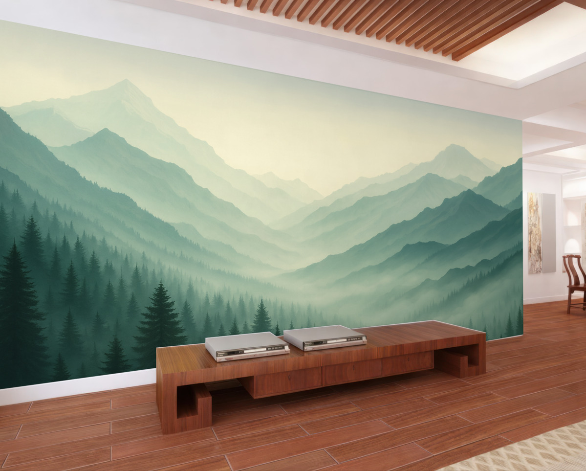 Fototapeta 5. Lasy oraz góry.