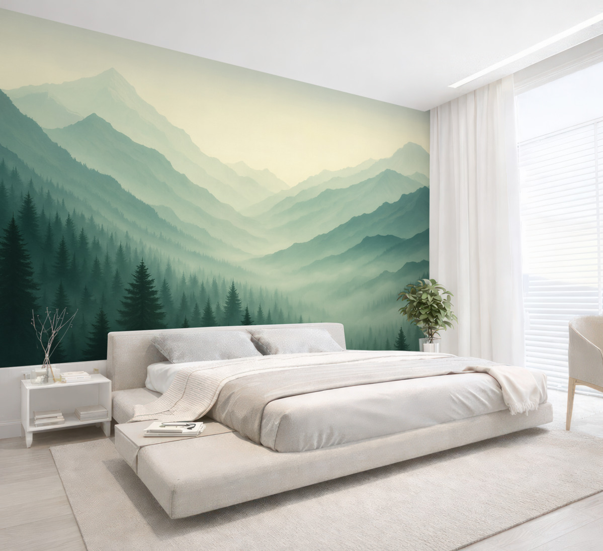 Fototapeta 5. Lasy oraz góry.