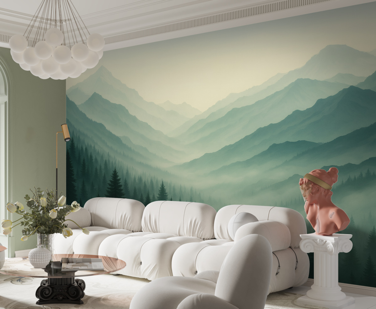 Fototapeta 5. Lasy oraz góry.