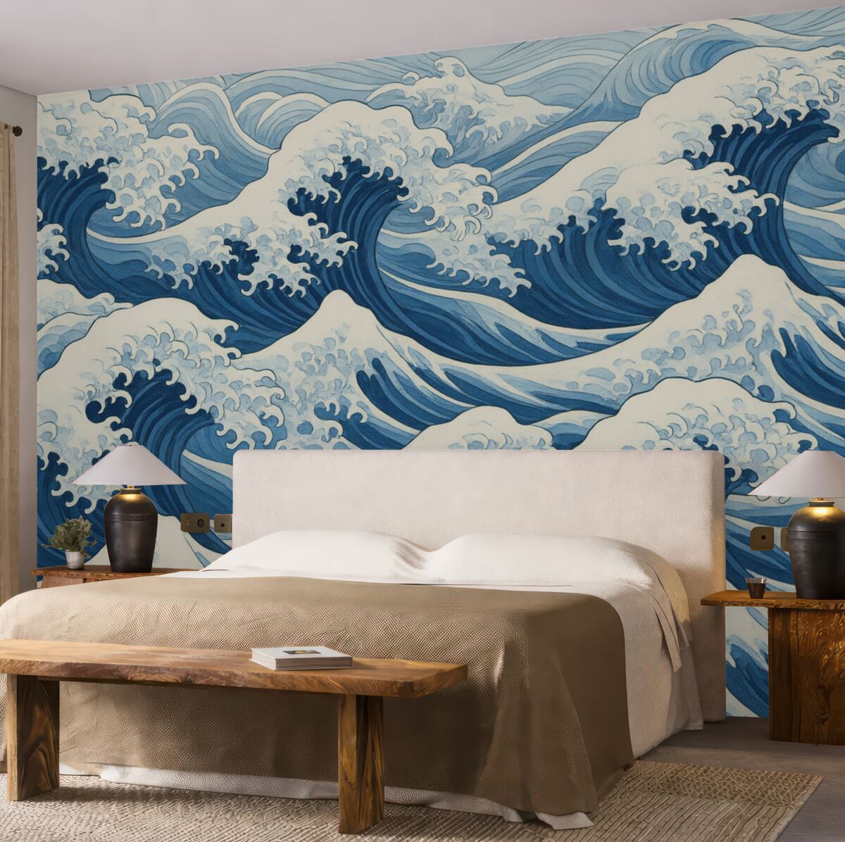 Fototapeta Japońskie zmarszczki na wodzie