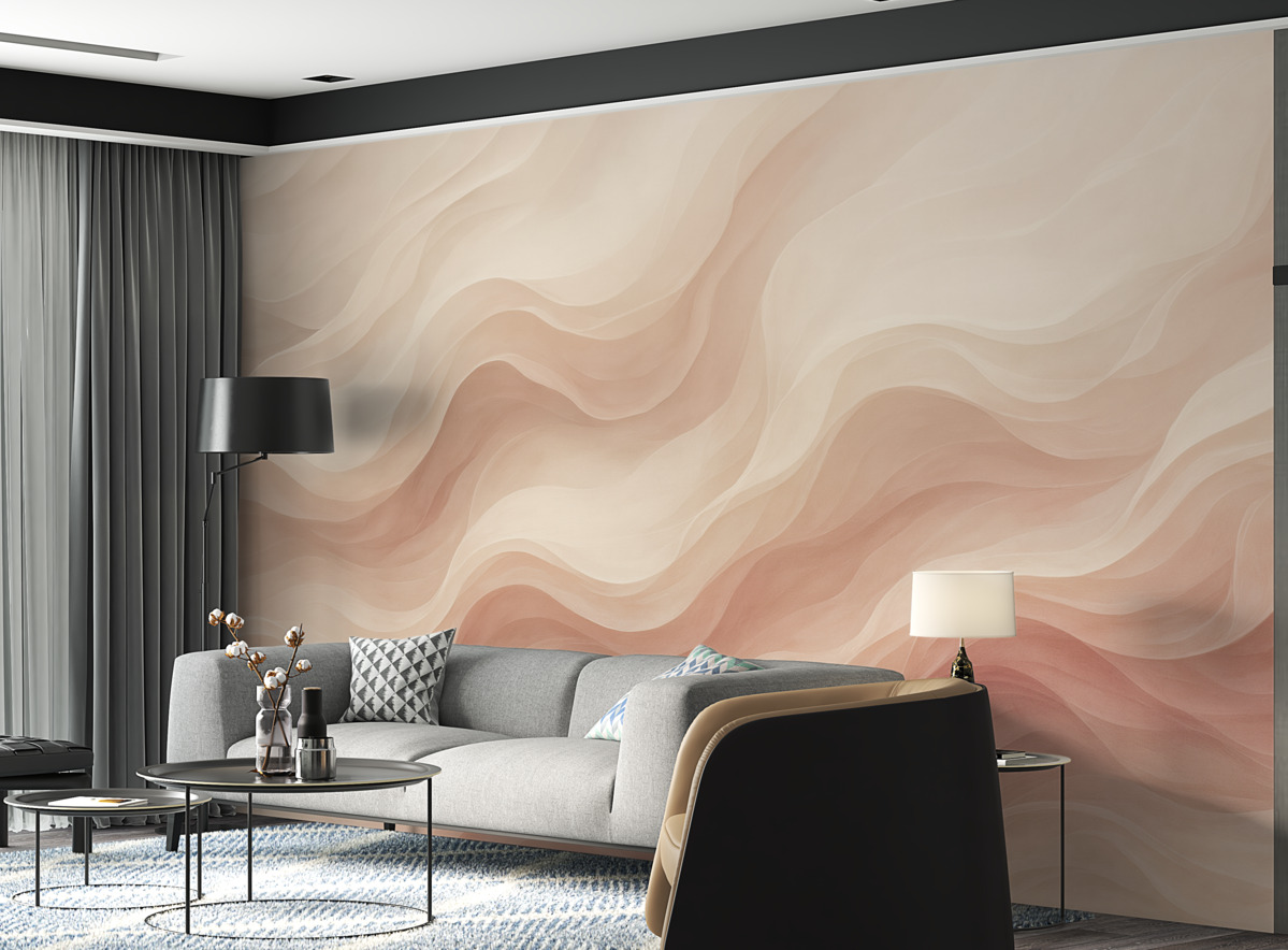 Fototapeta Różowa subtelność.