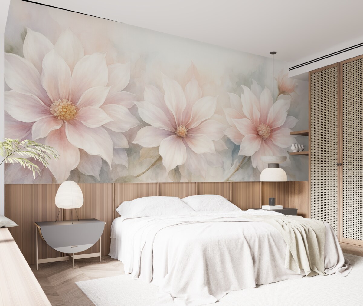 Fototapeta Trzy bukiety.