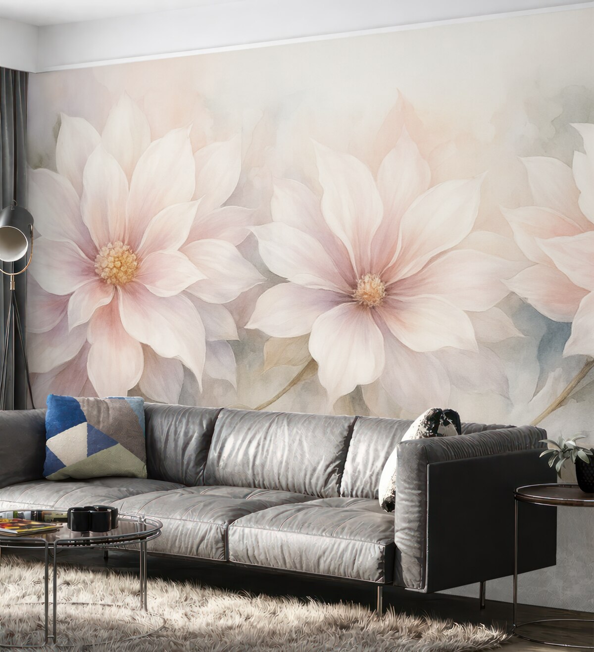 Fototapeta Trzy bukiety.