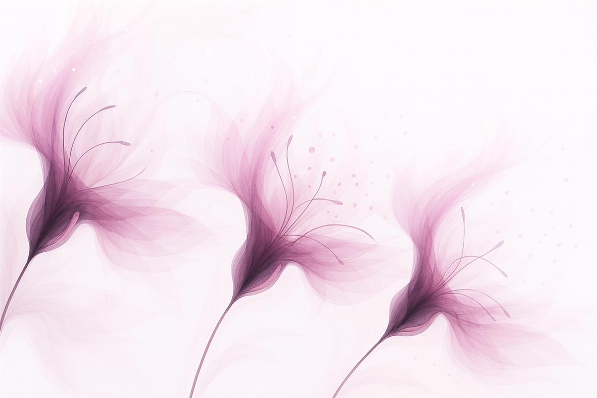 Fototapeta Wielkie różowe kwiaty