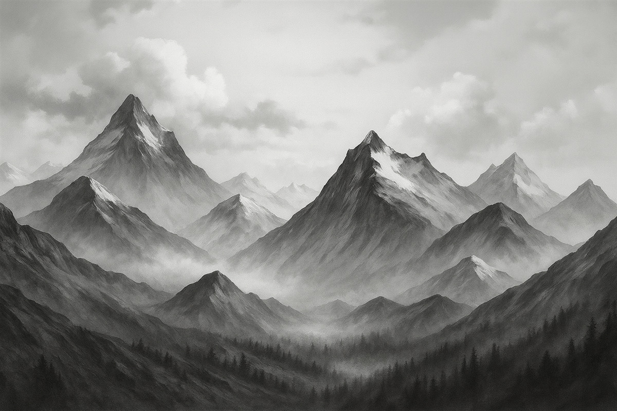 Fototapeta Górska mgła.