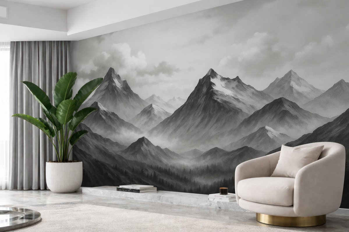 Fototapeta Górska mgła.