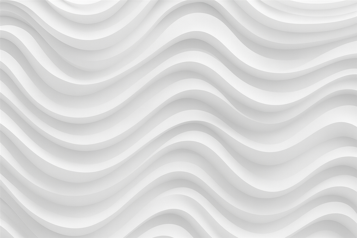 Fototapeta Srebrzyste fale w subtelnych tonach.