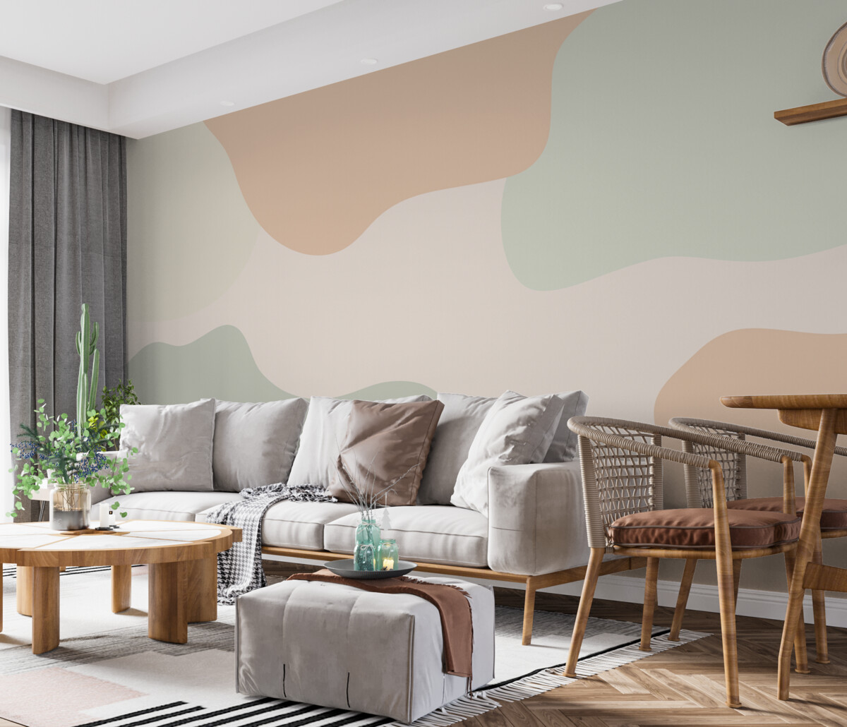 Fototapeta Abstrakcyjne geometryczne formy.