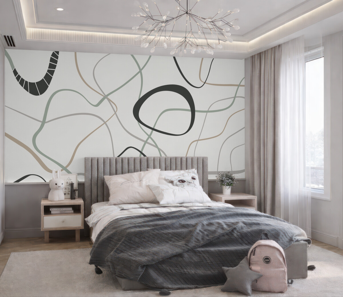 Fototapeta Abstrakcyjne okrągłe kręgi.