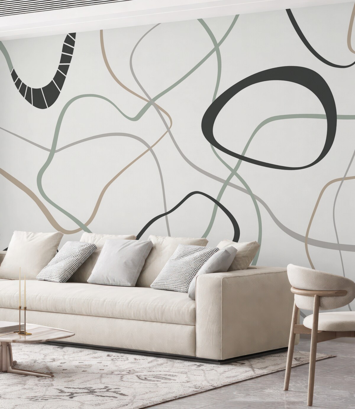 Fototapeta Abstrakcyjne okrągłe kręgi.