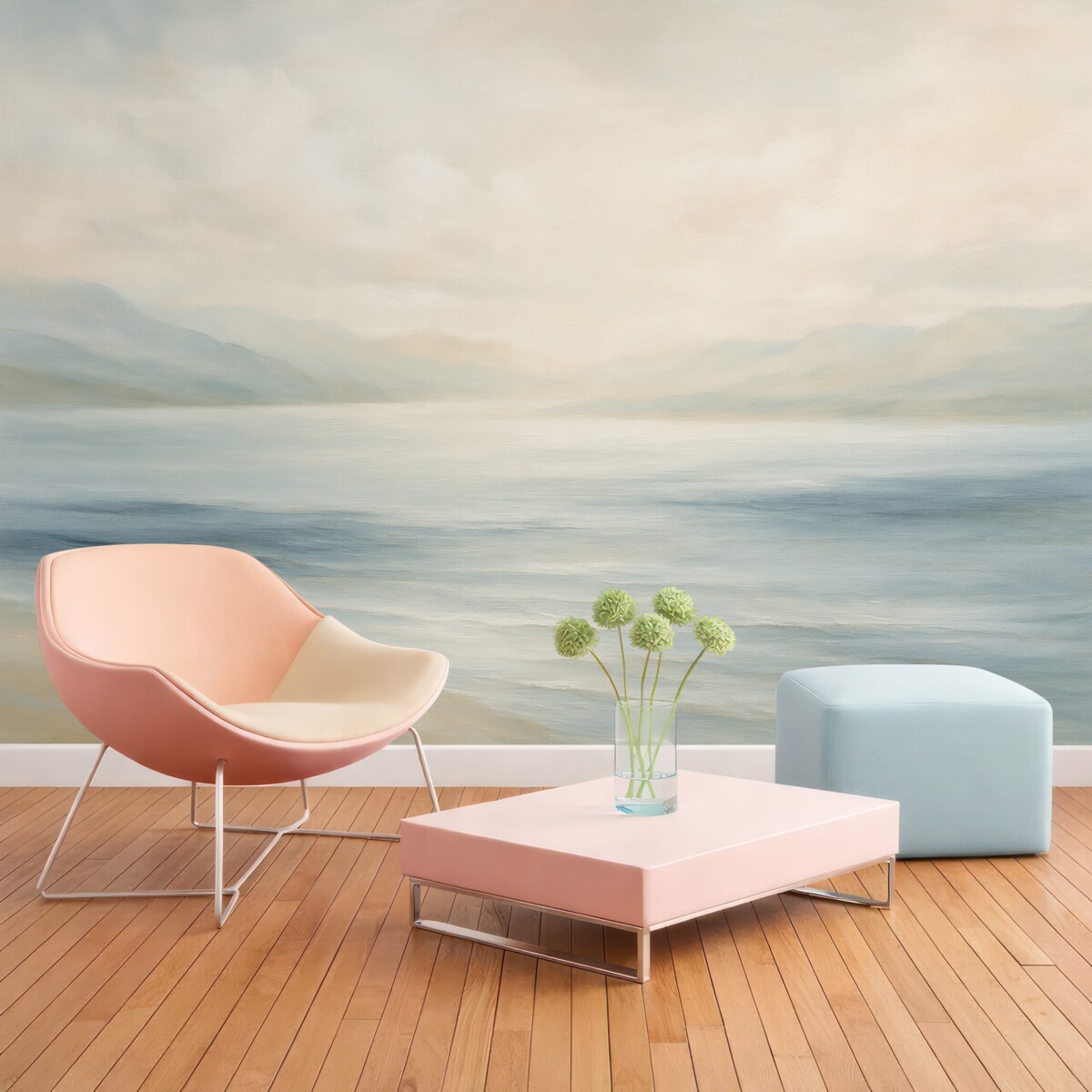 Fototapeta Prosty krajobraz nadmorski.