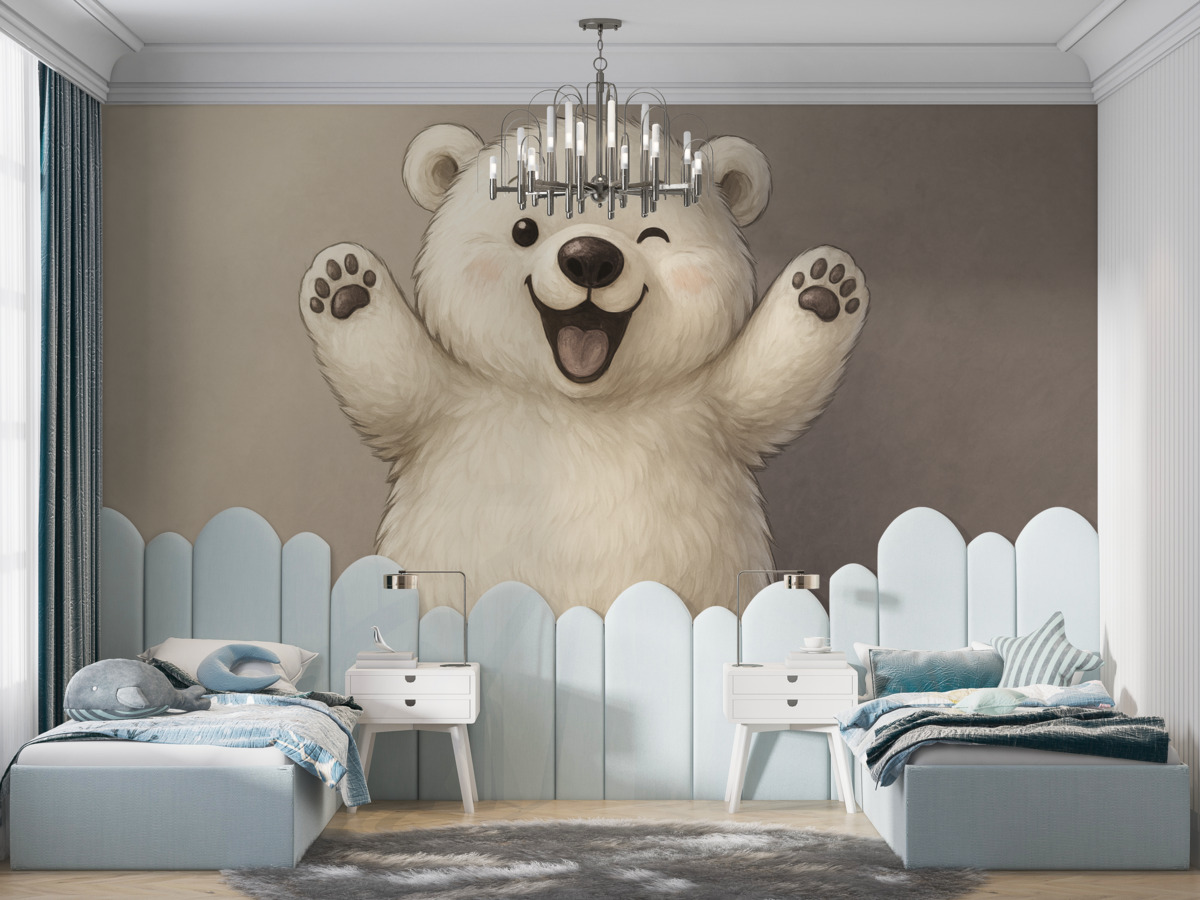 Fototapeta Biały miś