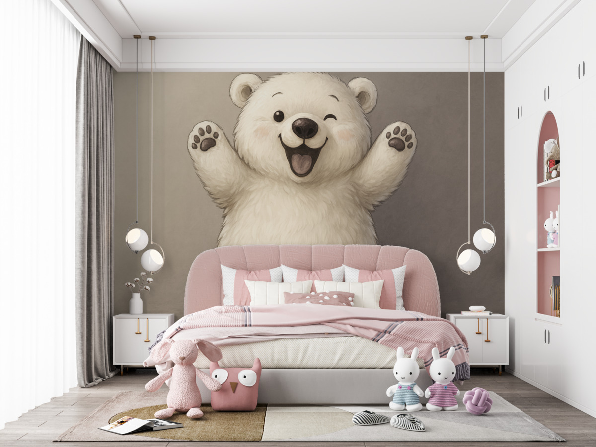 Fototapeta Biały miś