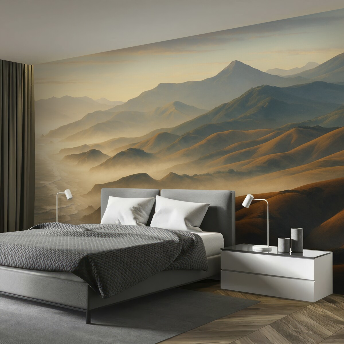 Fototapeta Góry w mgle.